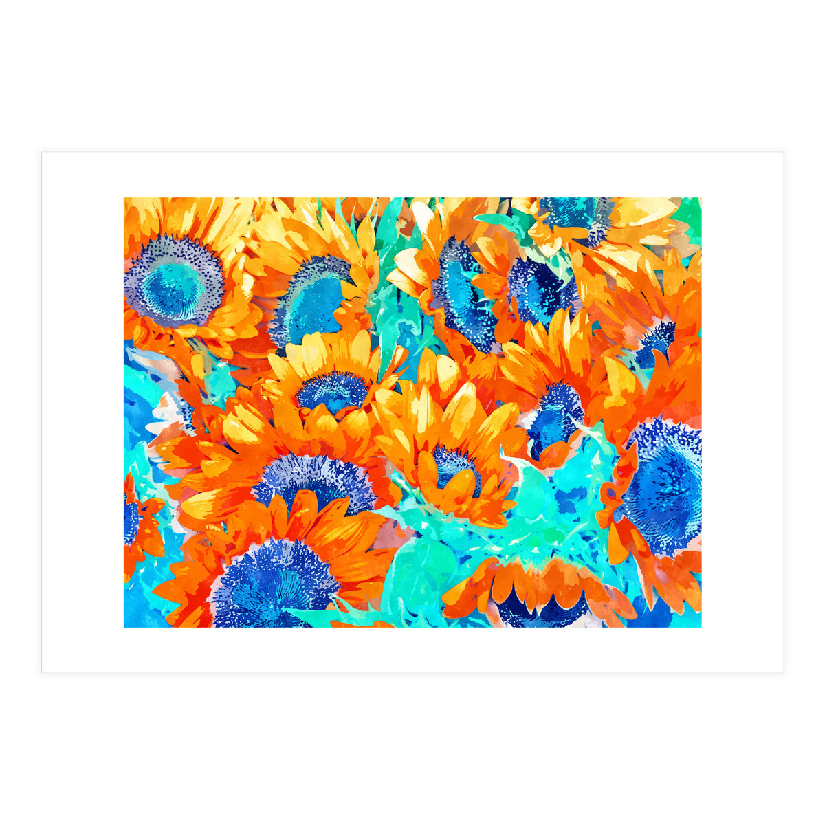 Sunflower Garden (Print Only)