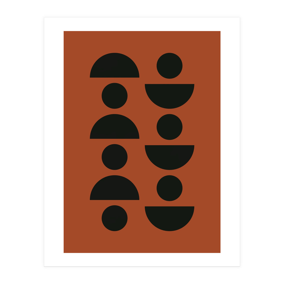 Modern Abstract Geometric III (Print Only)