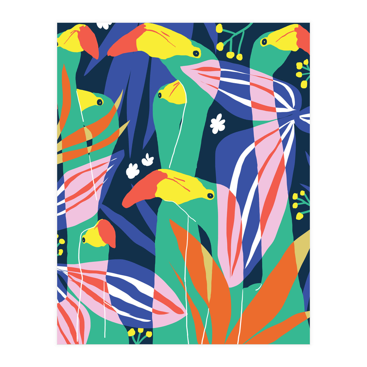 Don't Give A Flock (Print Only)