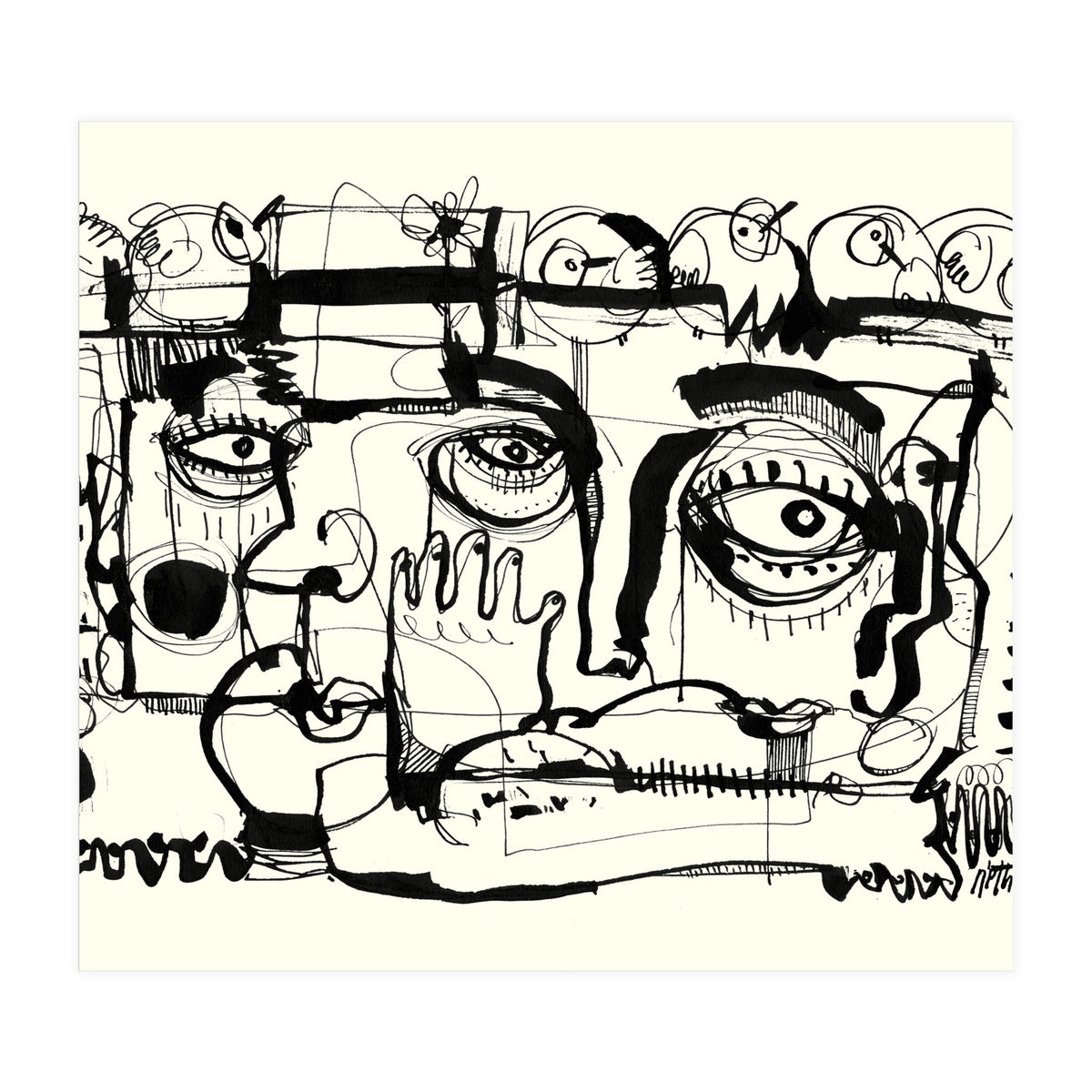 Birds on a Wire (Print Only)