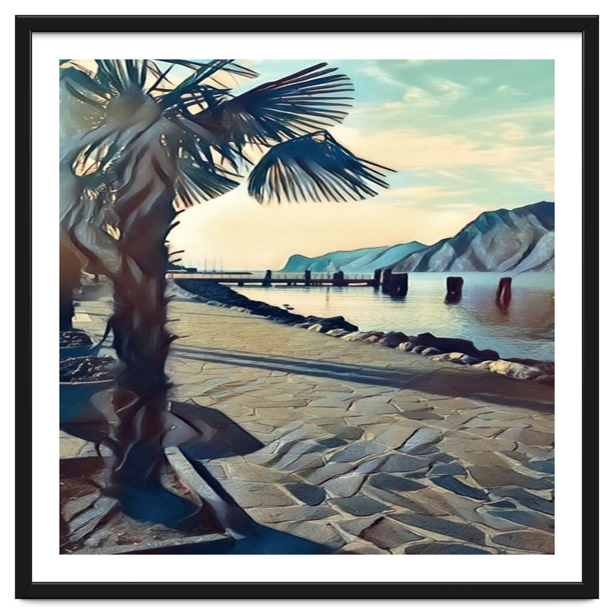 A walk on Lake Garda, Italy.