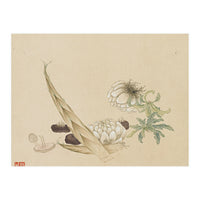 Wang Chengyu ~flowers, Vegetables, Lilies, Bamboo Shoots, Leaves, Mushrooms, Vegetables (Print Only)
