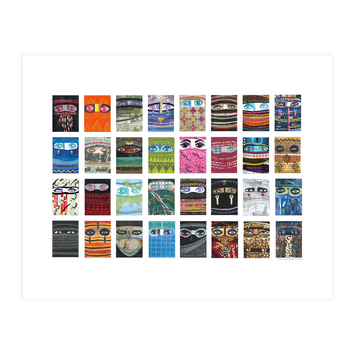 Niqabi Beauty (Print Only)