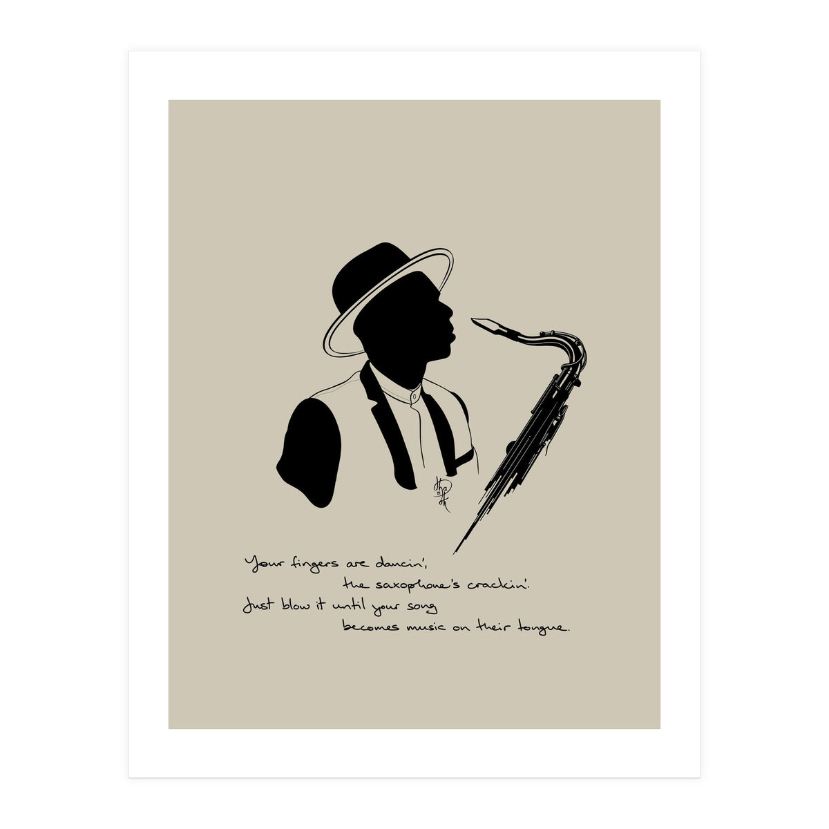 Jazz Man 3 (Print Only)