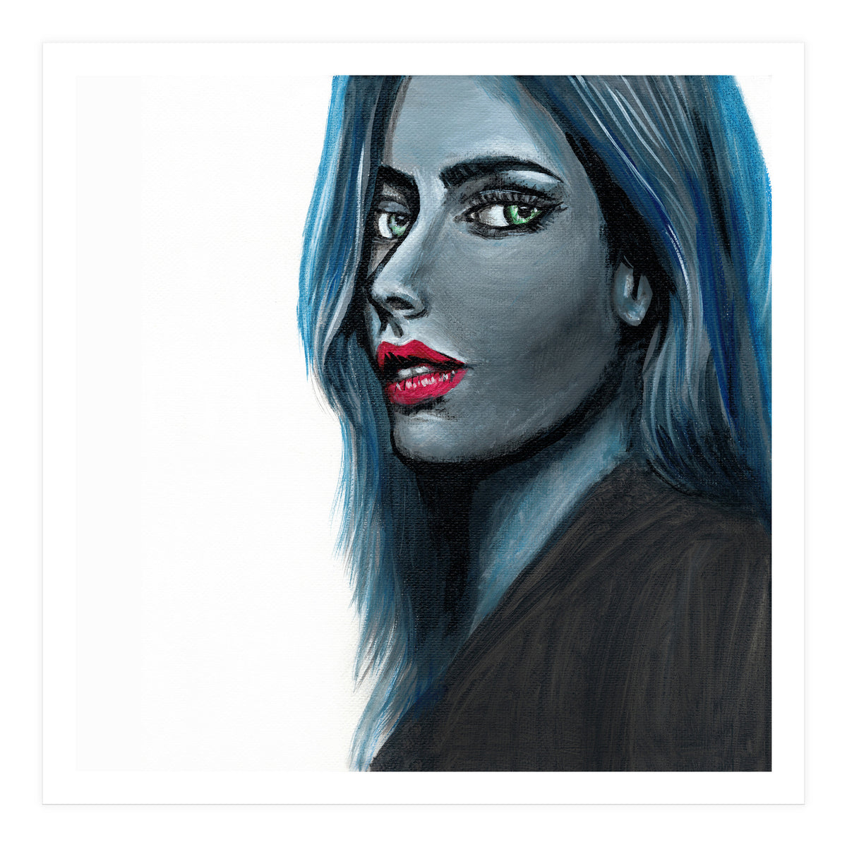 Blue Woman (Print Only)
