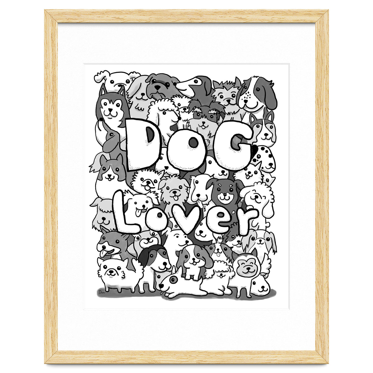 Doodle 72:  Dog Lover