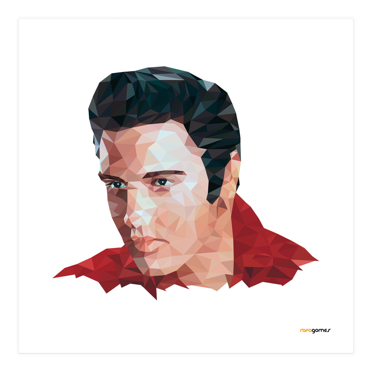 Elvis Low Poly (Print Only)