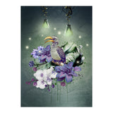 Floral Magic Hornbill  (Print Only) thumbnail