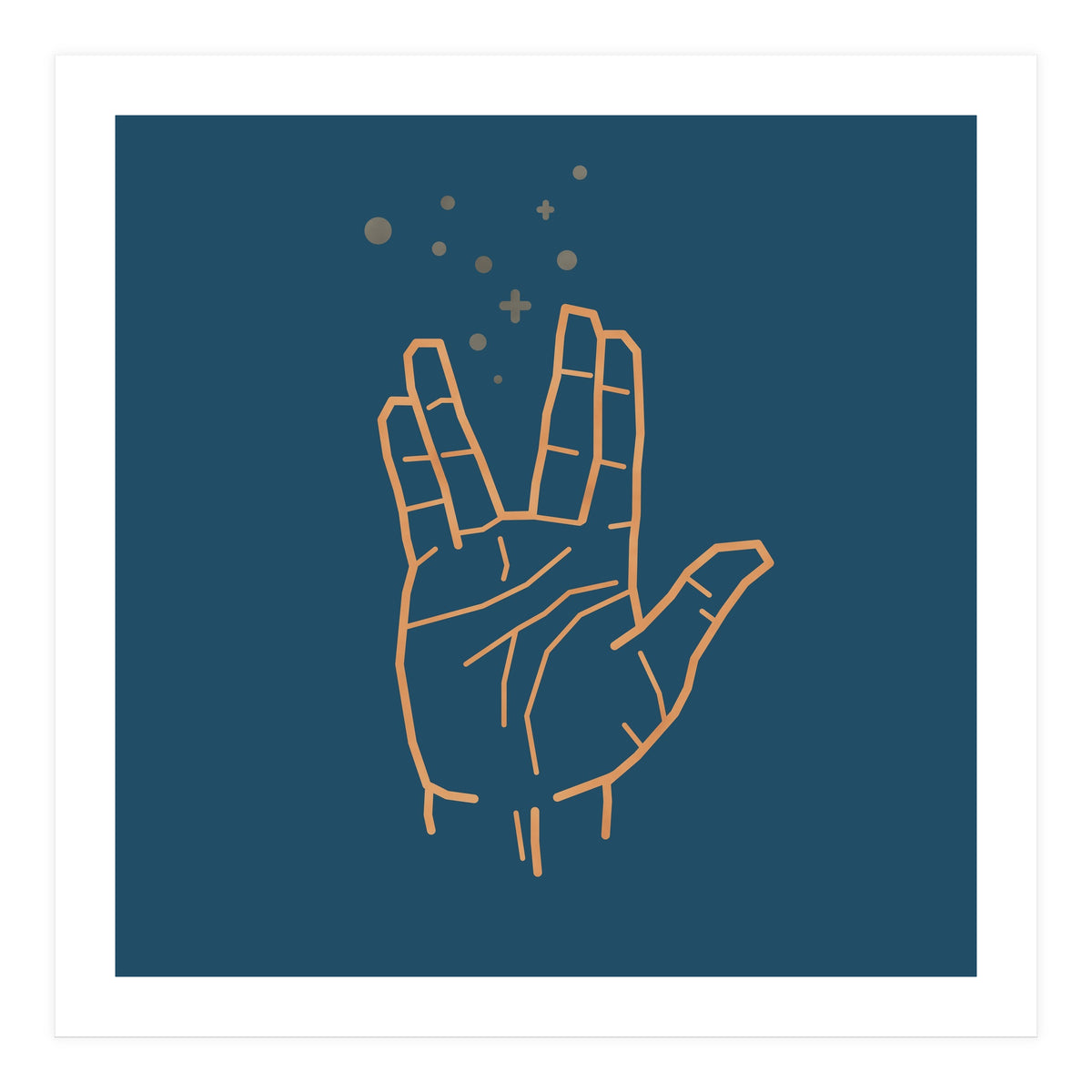 Vulcan Salute (Print Only)