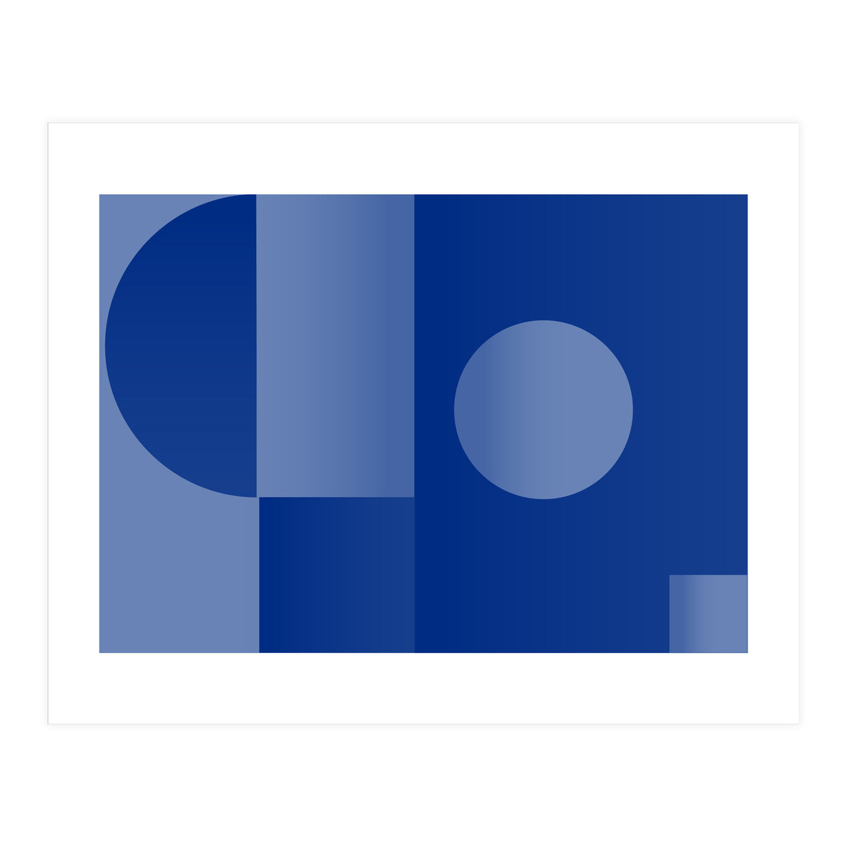 Lowering the moon | abstract minimal (Print Only)