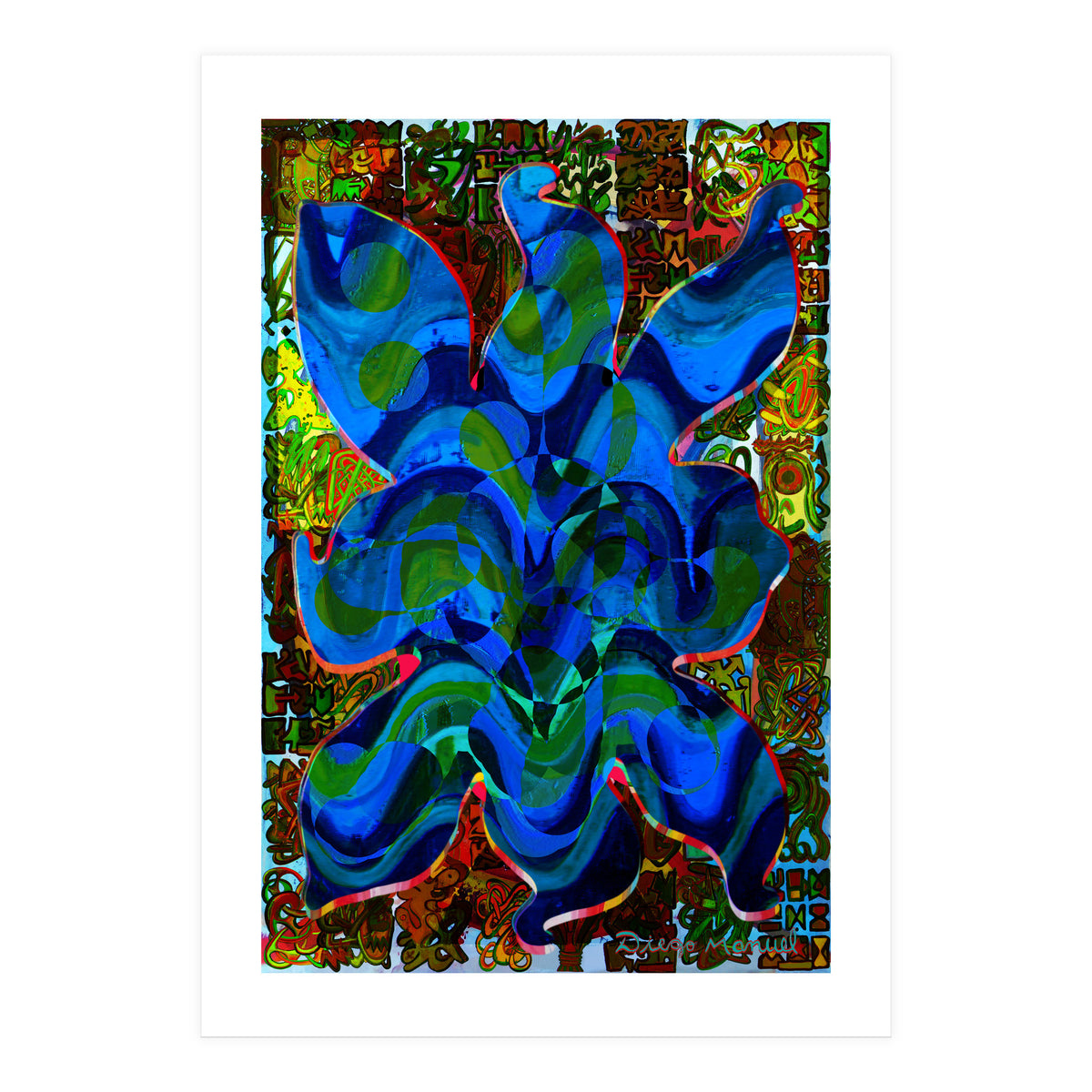 Pop Abstract 2023 Tapiz 106 (Print Only)