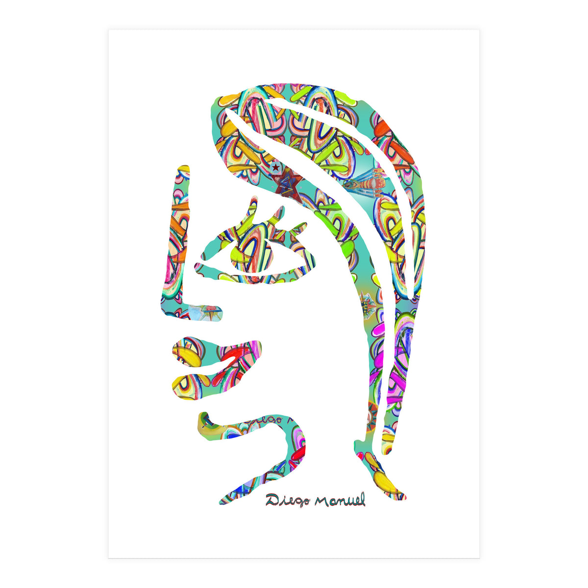 Graffiti Digital 12 2022 D 8 (Print Only)