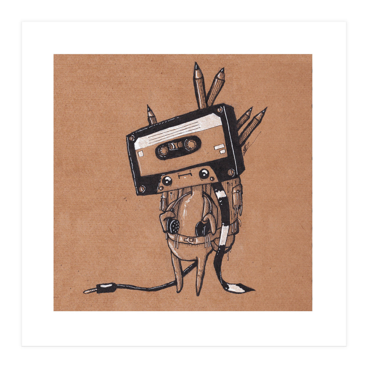 The Wandering Cassette (Print Only)