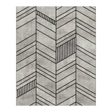 Concrete Chevron Pattern (Print Only) thumbnail