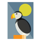 Mid Century Geometric Puffin (Print Only) thumbnail