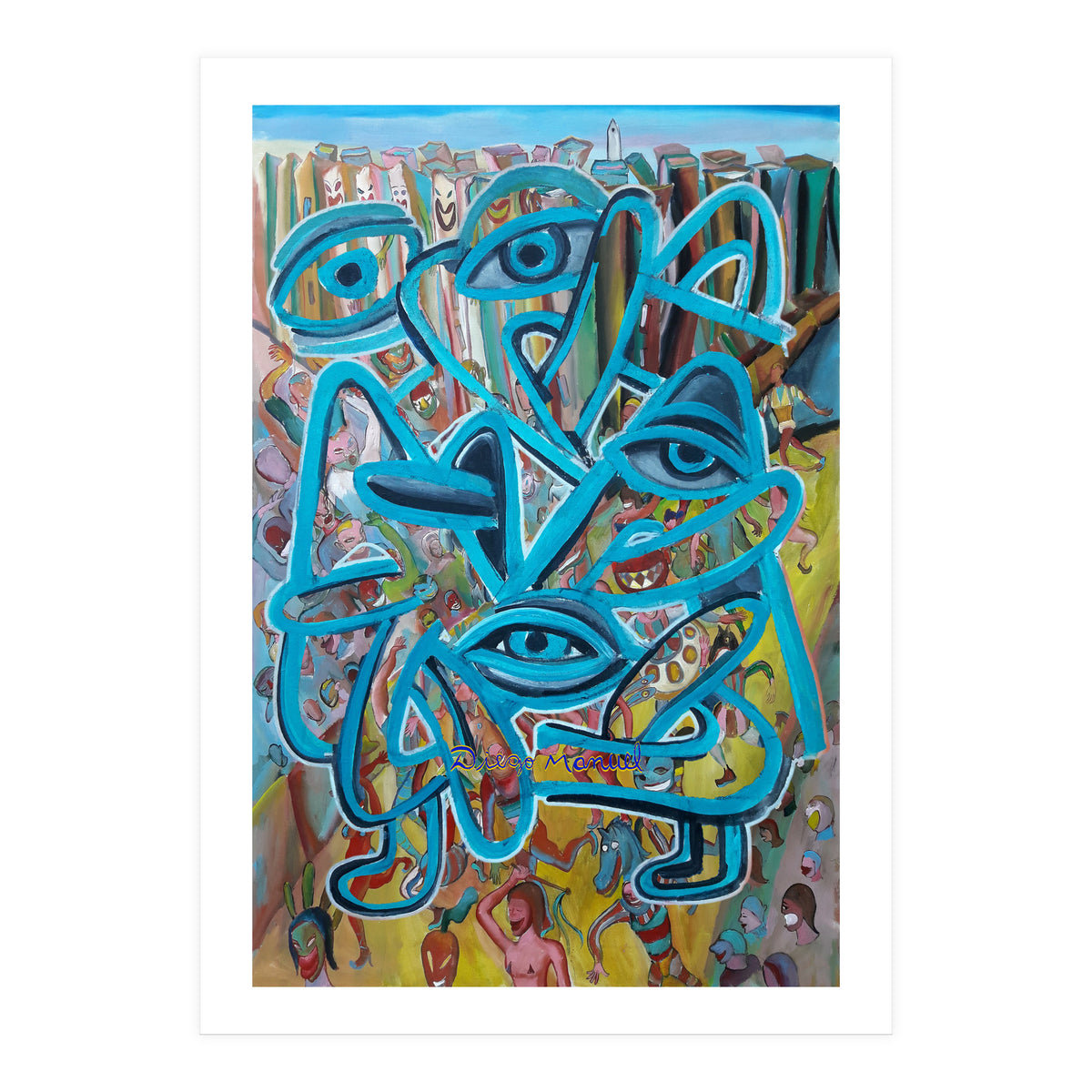 Graffiti Digital 2022 699 (Print Only)