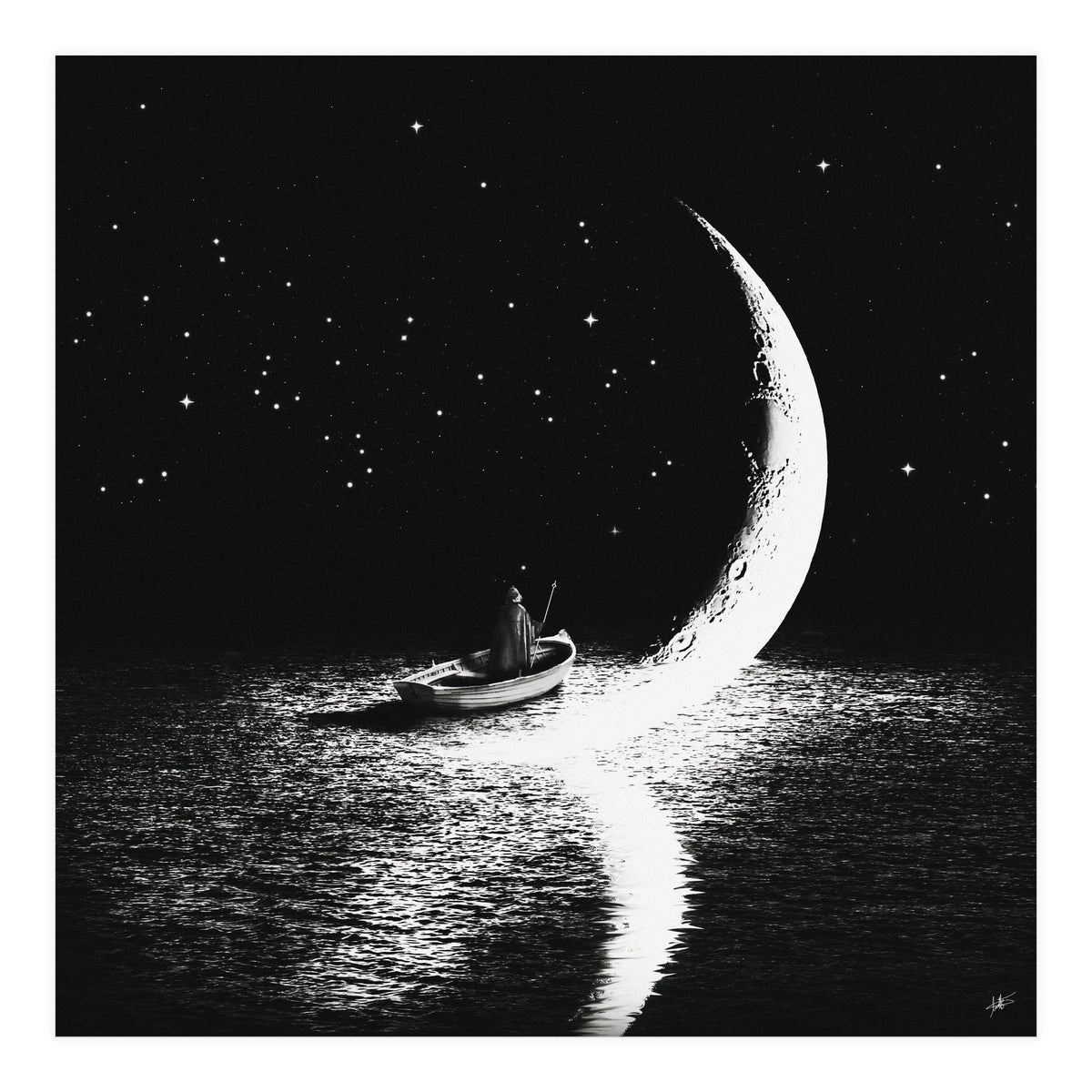 Arrival At Moonlight (Print Only)