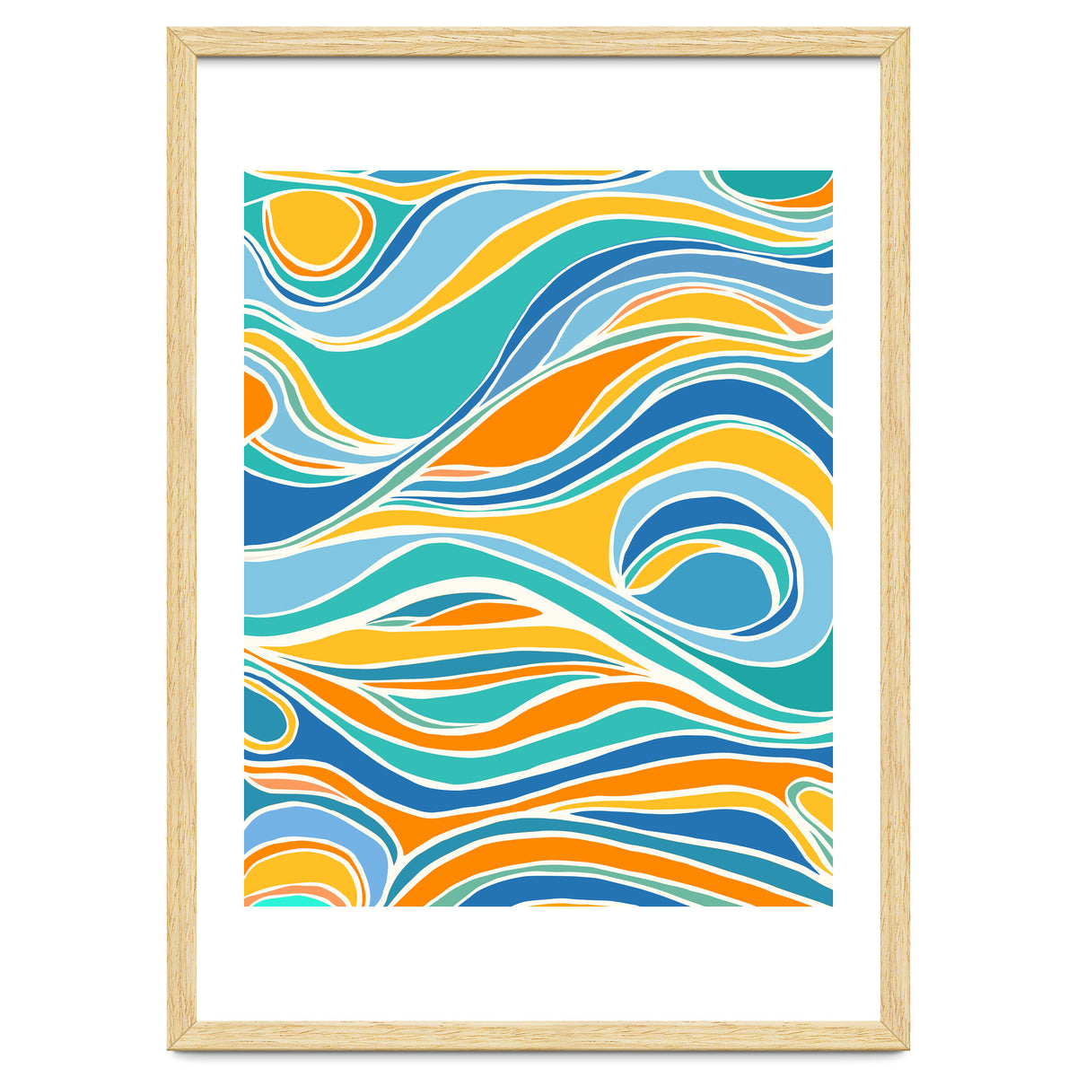 Summer Beach Abstract