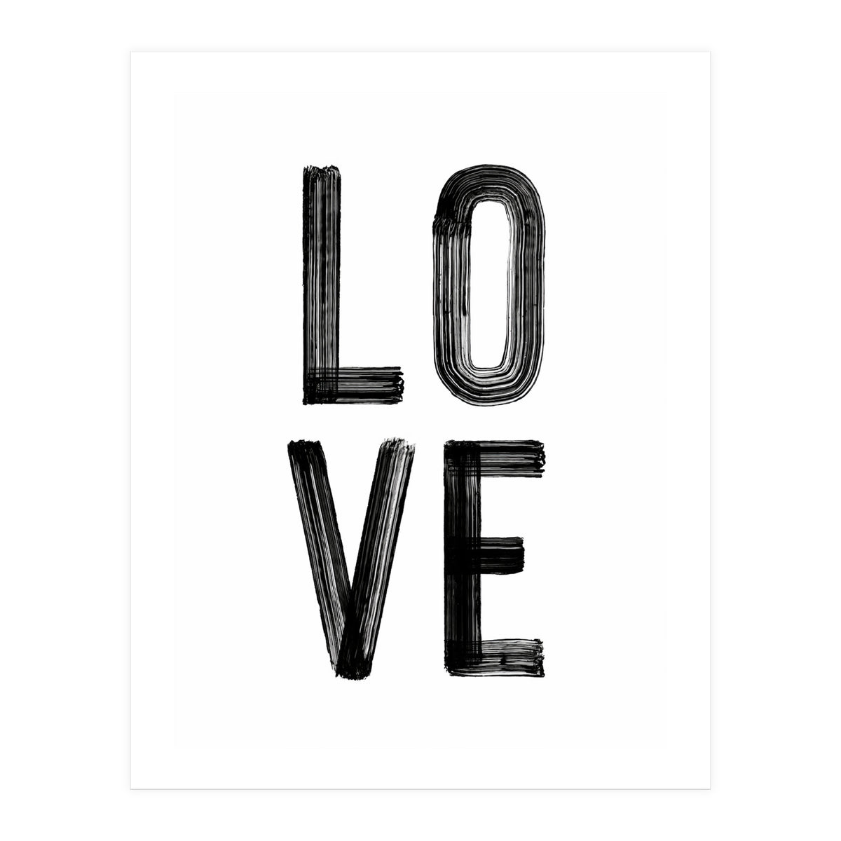 Love In Black (Print Only)