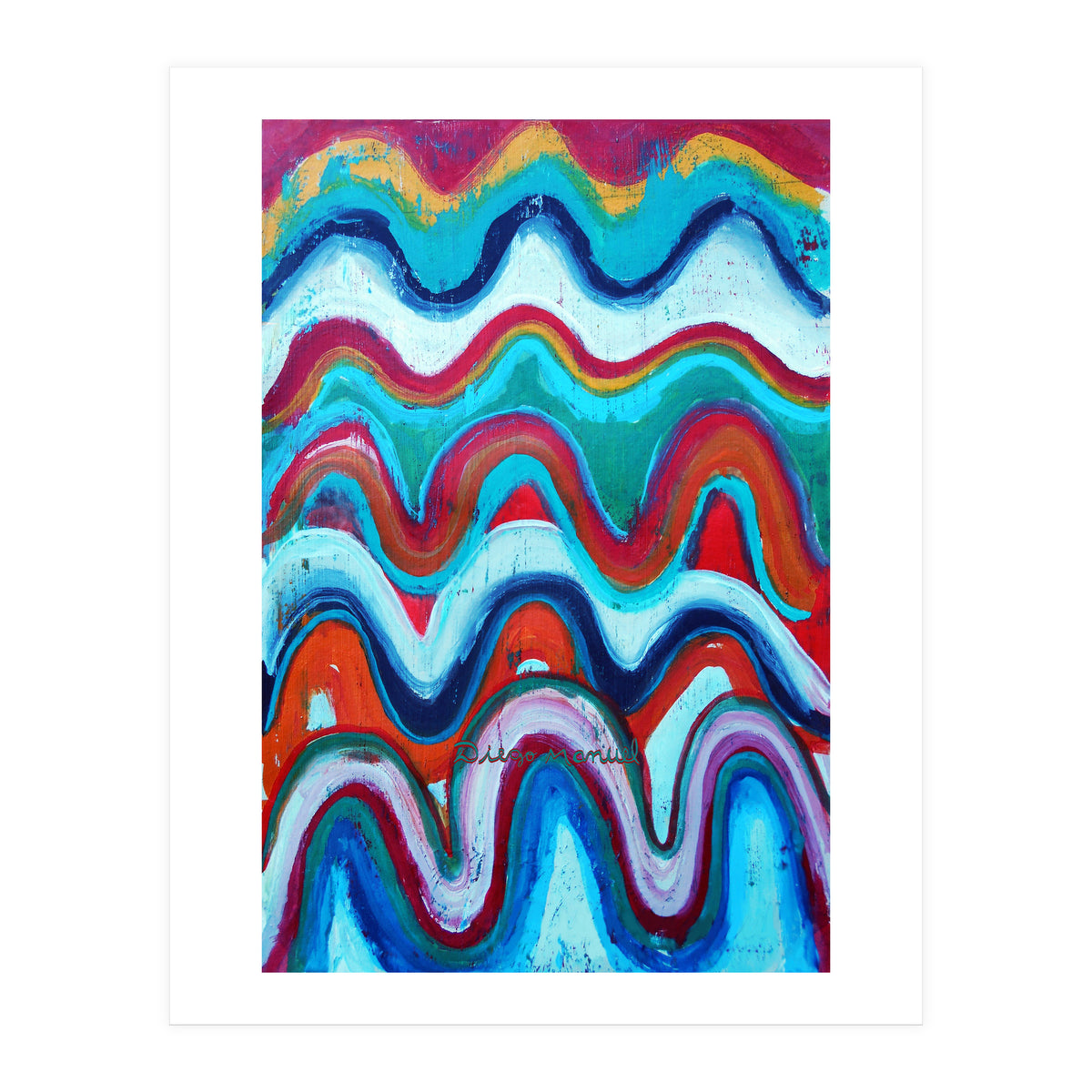 Pop Abstract A 86 (Print Only)