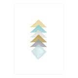 Watercolor Triangles (Print Only) thumbnail