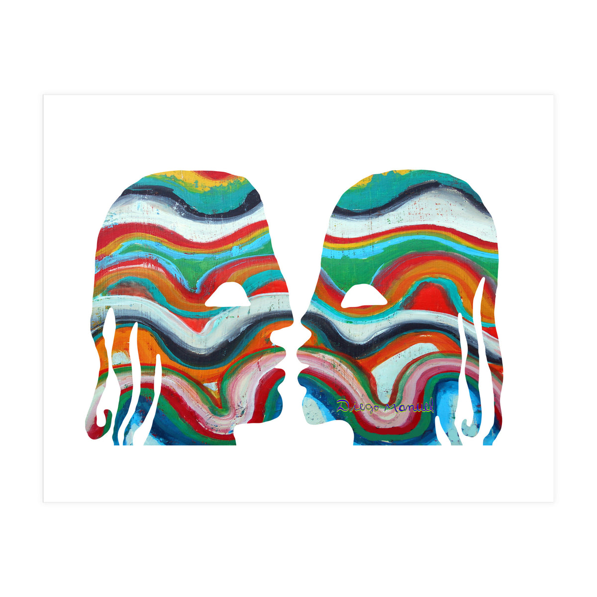 Abstracto Pop Nuevo 4  (Print Only)