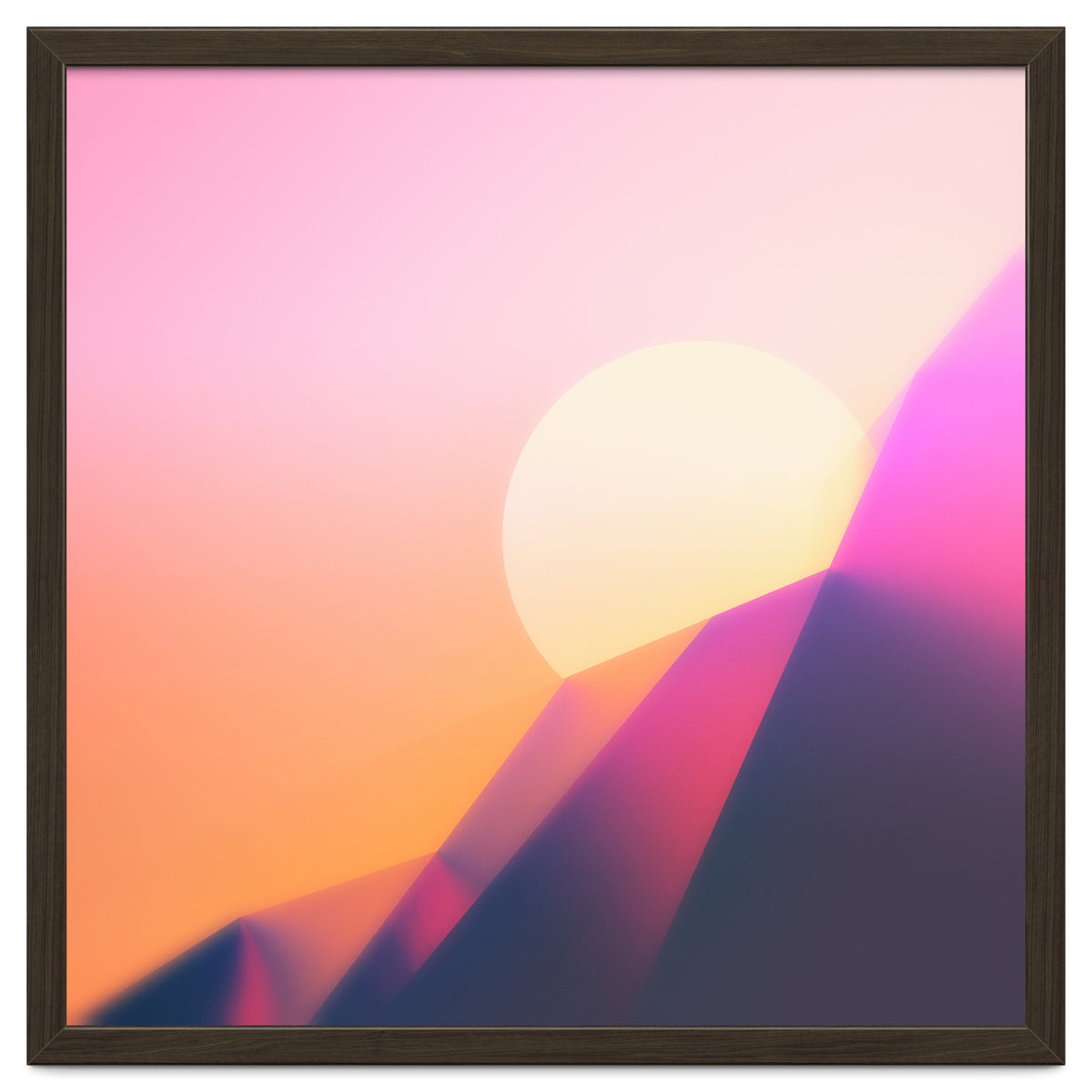 Sun Desert Mountain Sky