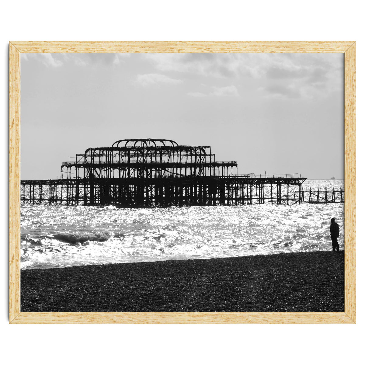 Brighton Old Pier Beach Structure