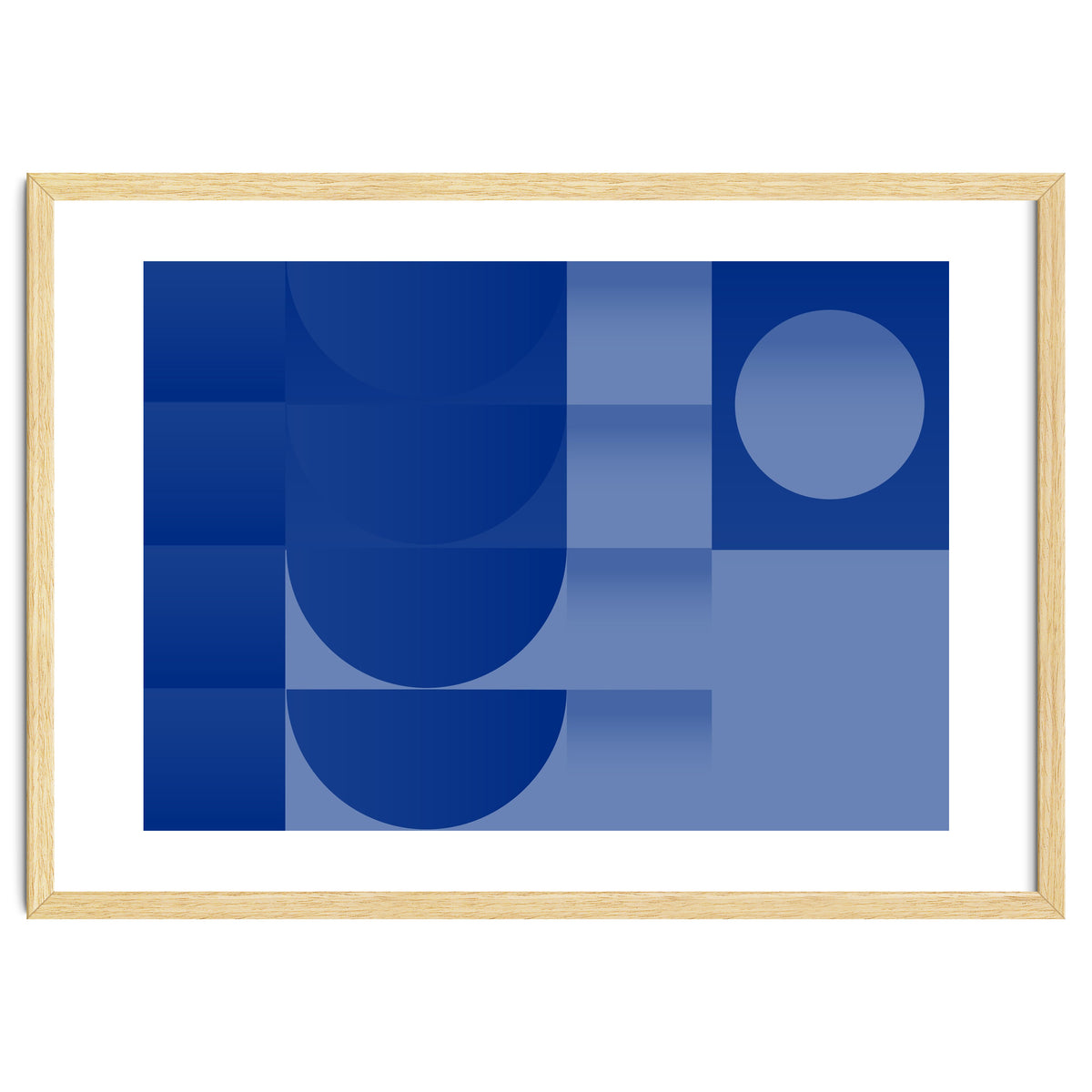 Seaside | modern blue