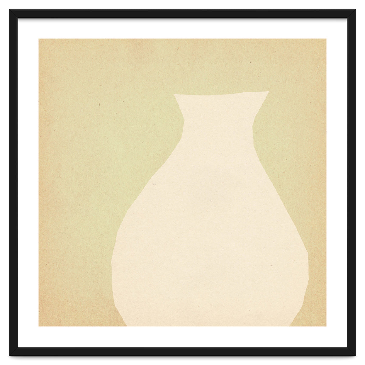 Soft green vase