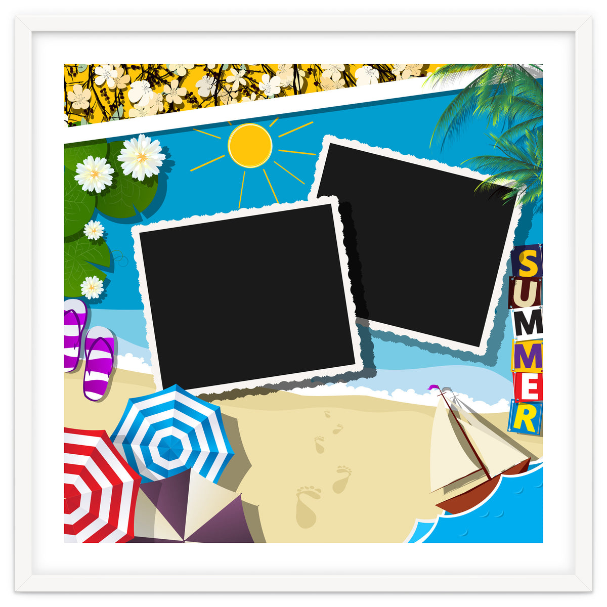 Summer Celebration Collage