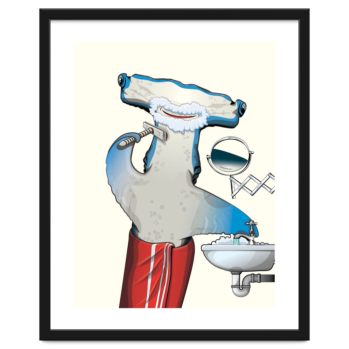 Hammerhead Shark Shaving