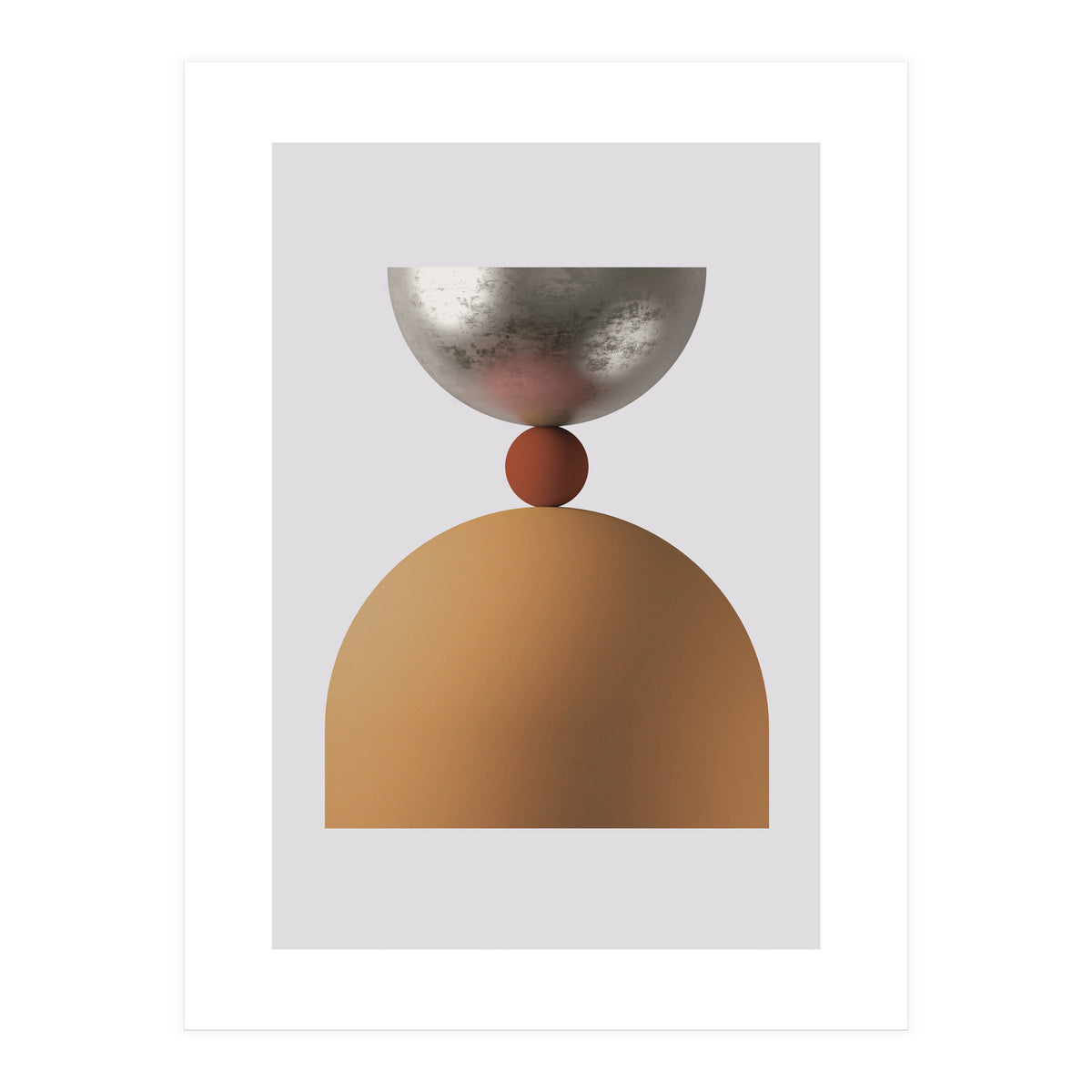 Terracotta balance 03 (Print Only)