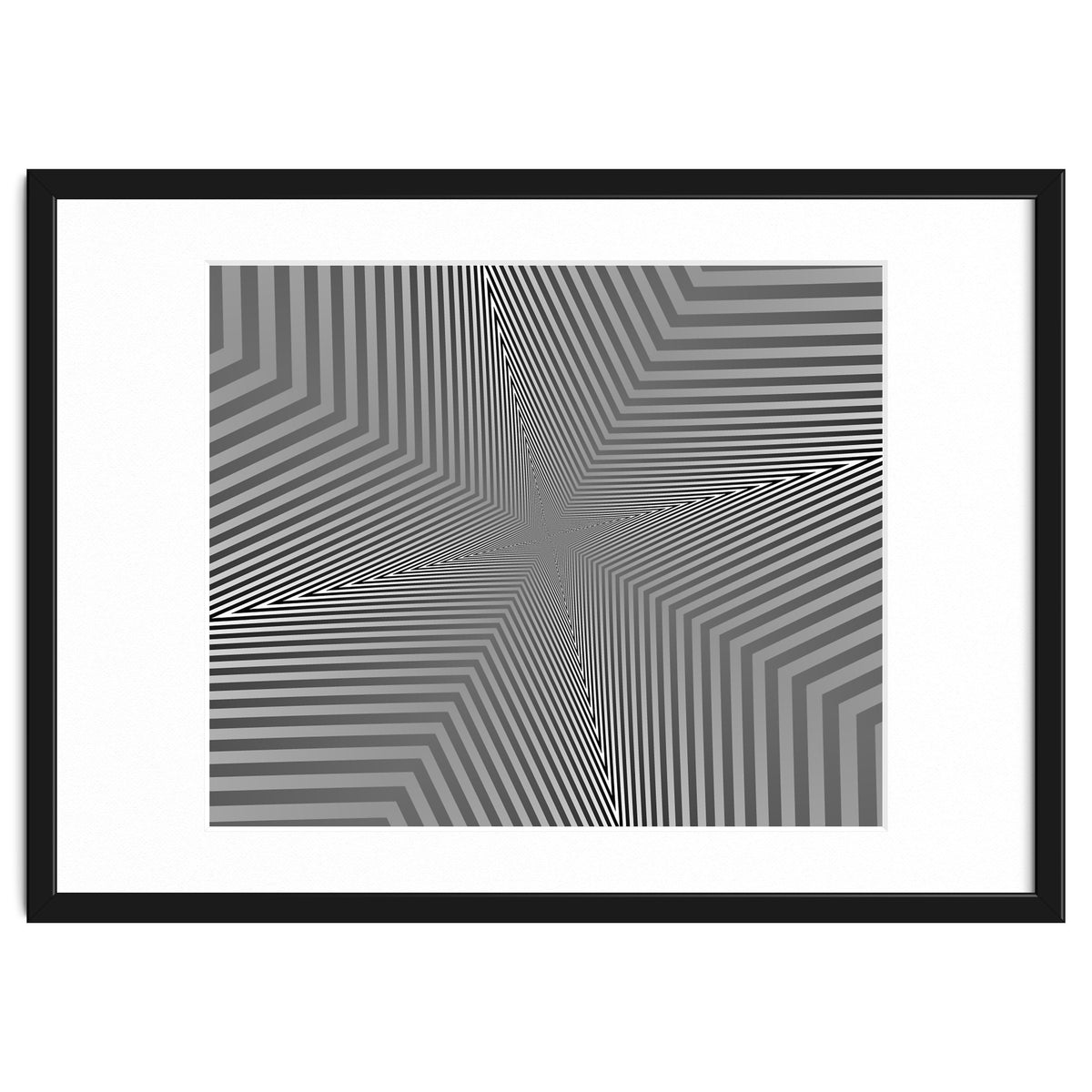 Abstract Triangle Pattern Geometric