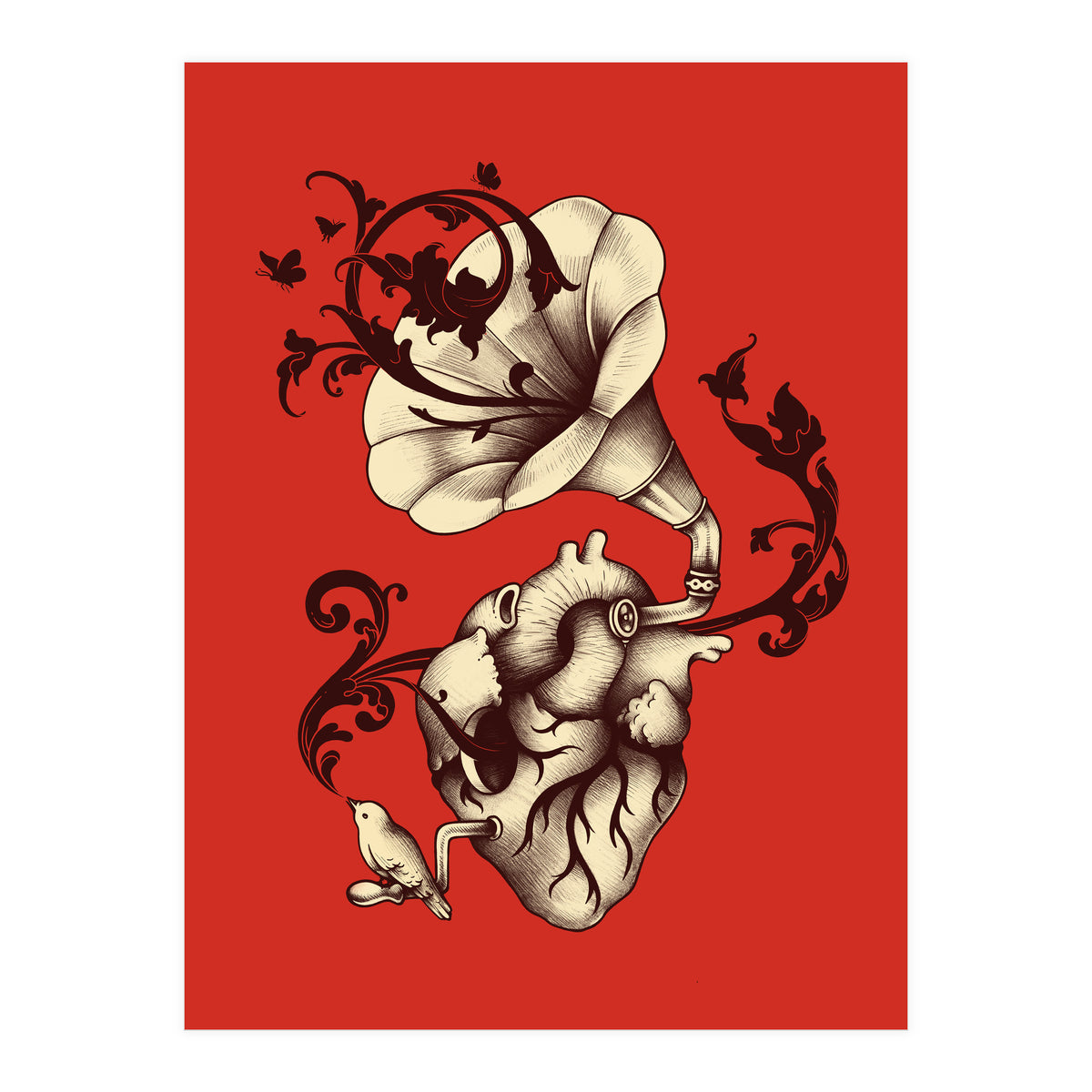 Listen To Your Heart (Print Only)