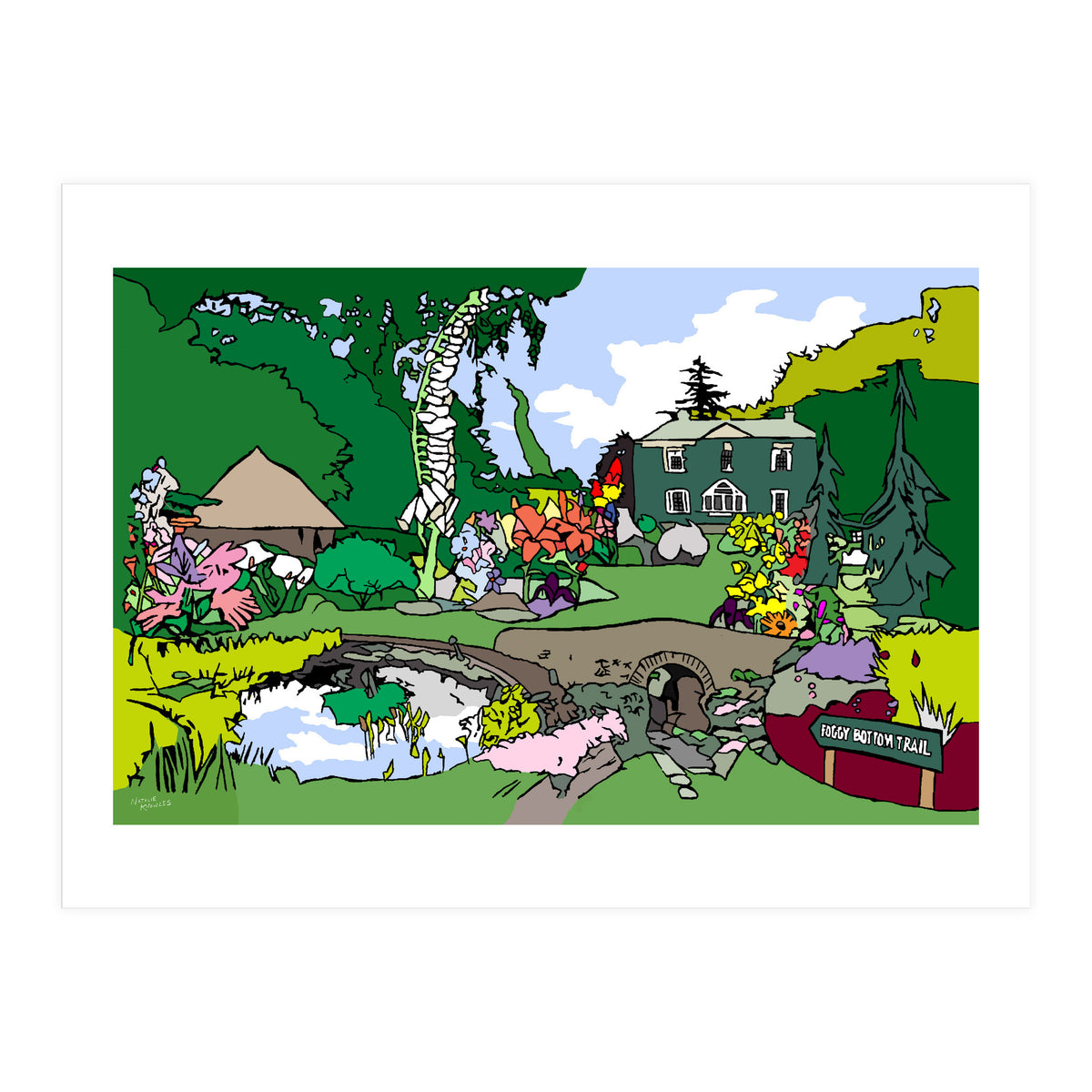 Bressingham Gardens (Print Only)