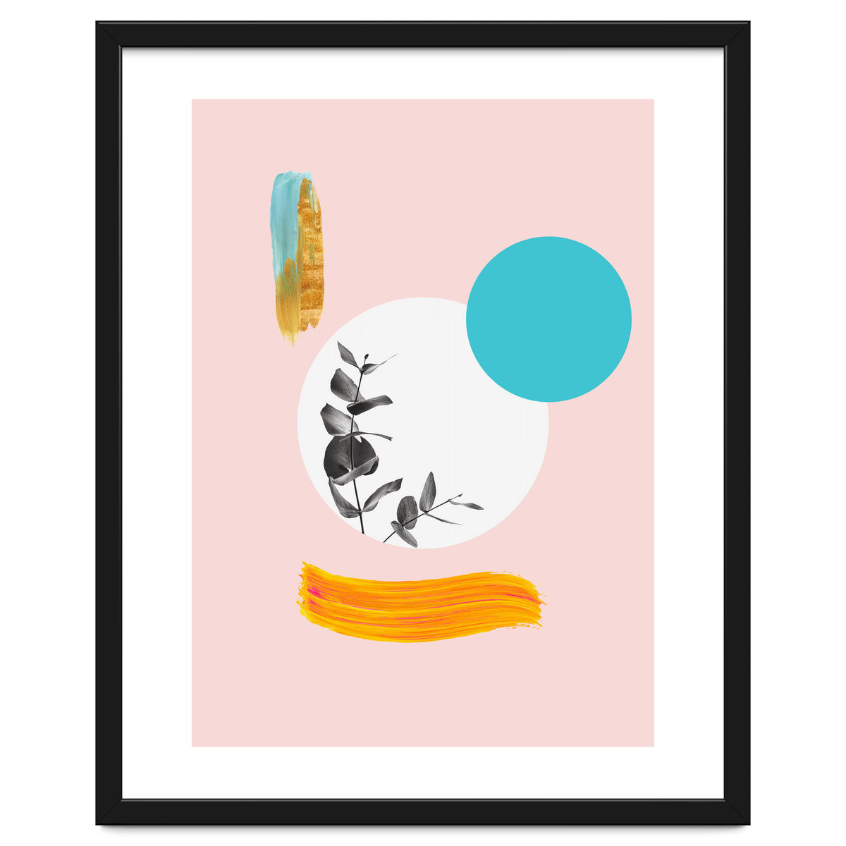 Modern Abstract Leaves