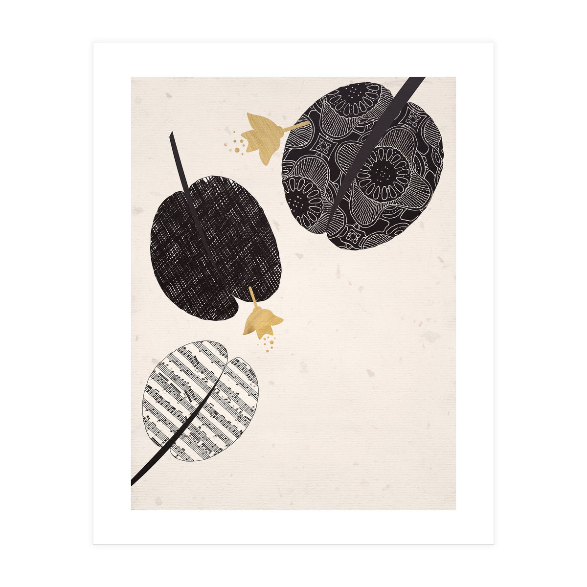 Abstract leaves (Print Only)