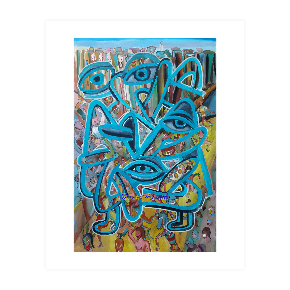 Graffiti Digital 2022 699 (Print Only)