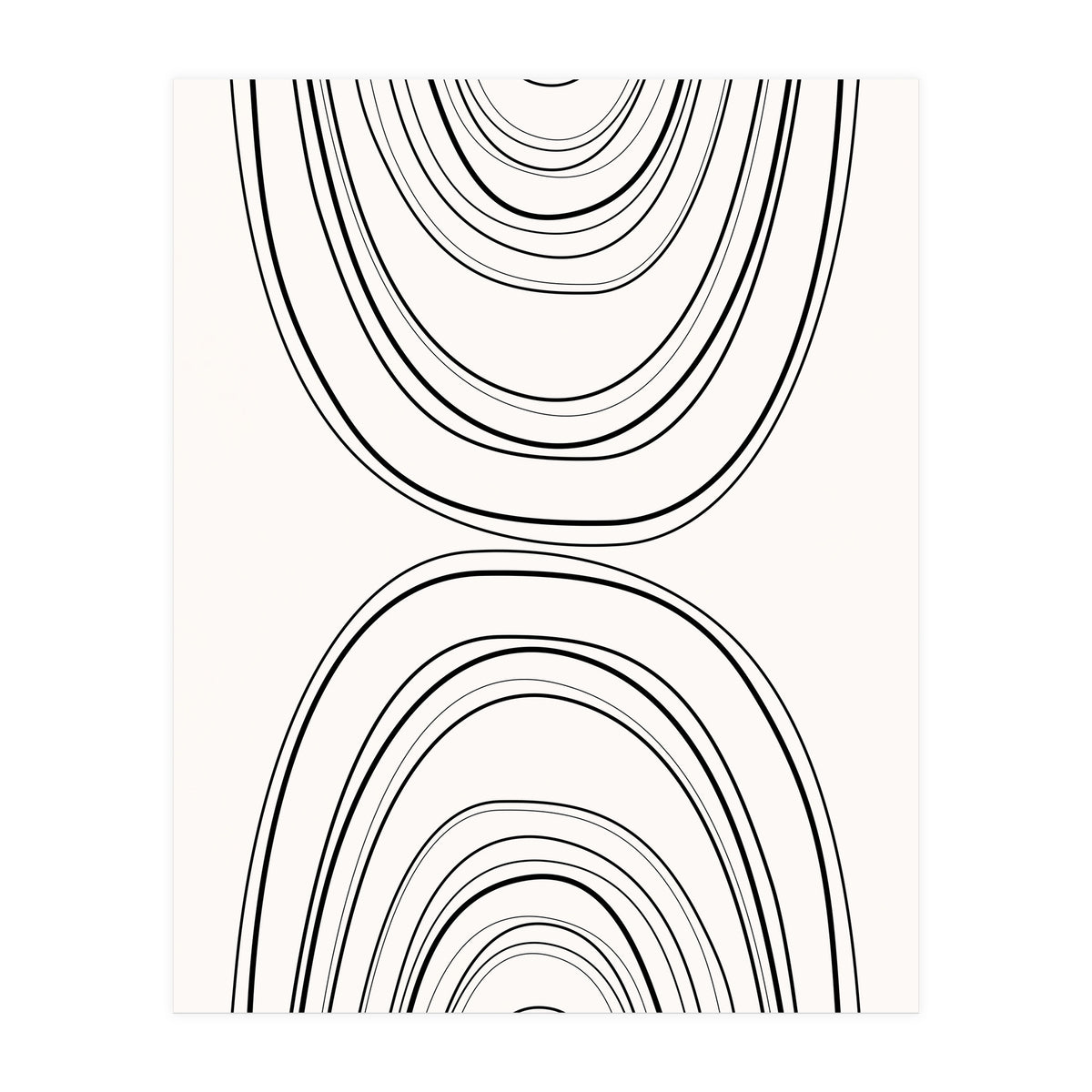 MINIMALIST ART - LINE ARCHES (Print Only)