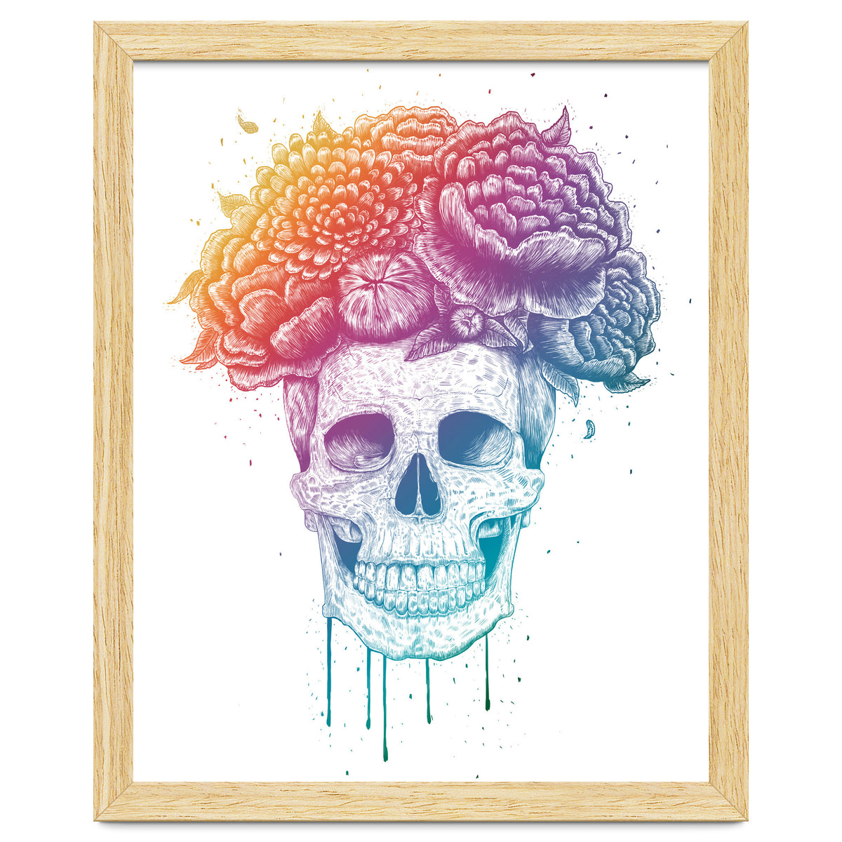 Colorful Skull