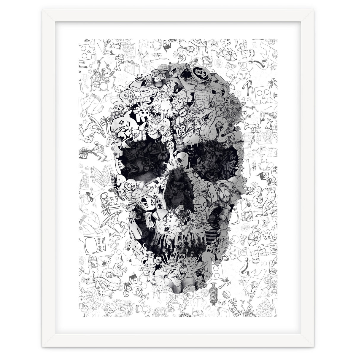 Doodle Skull