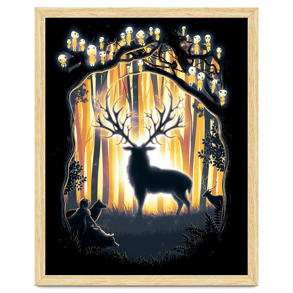 Deer God Please Save Our Forest