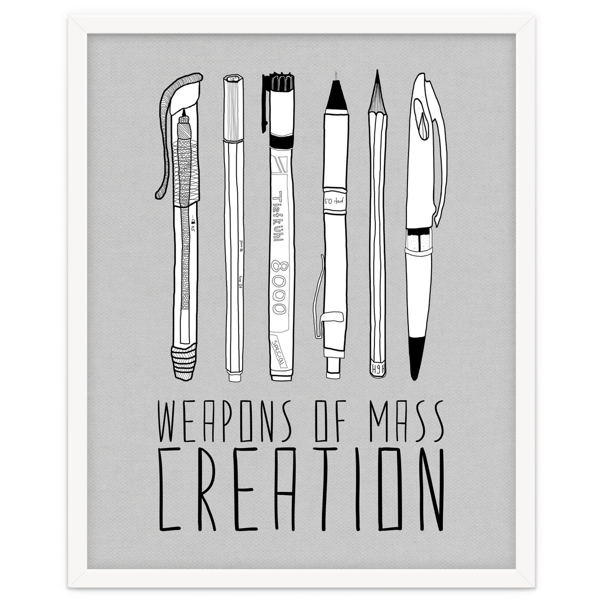 Weapons Of Mass Creation - Grey