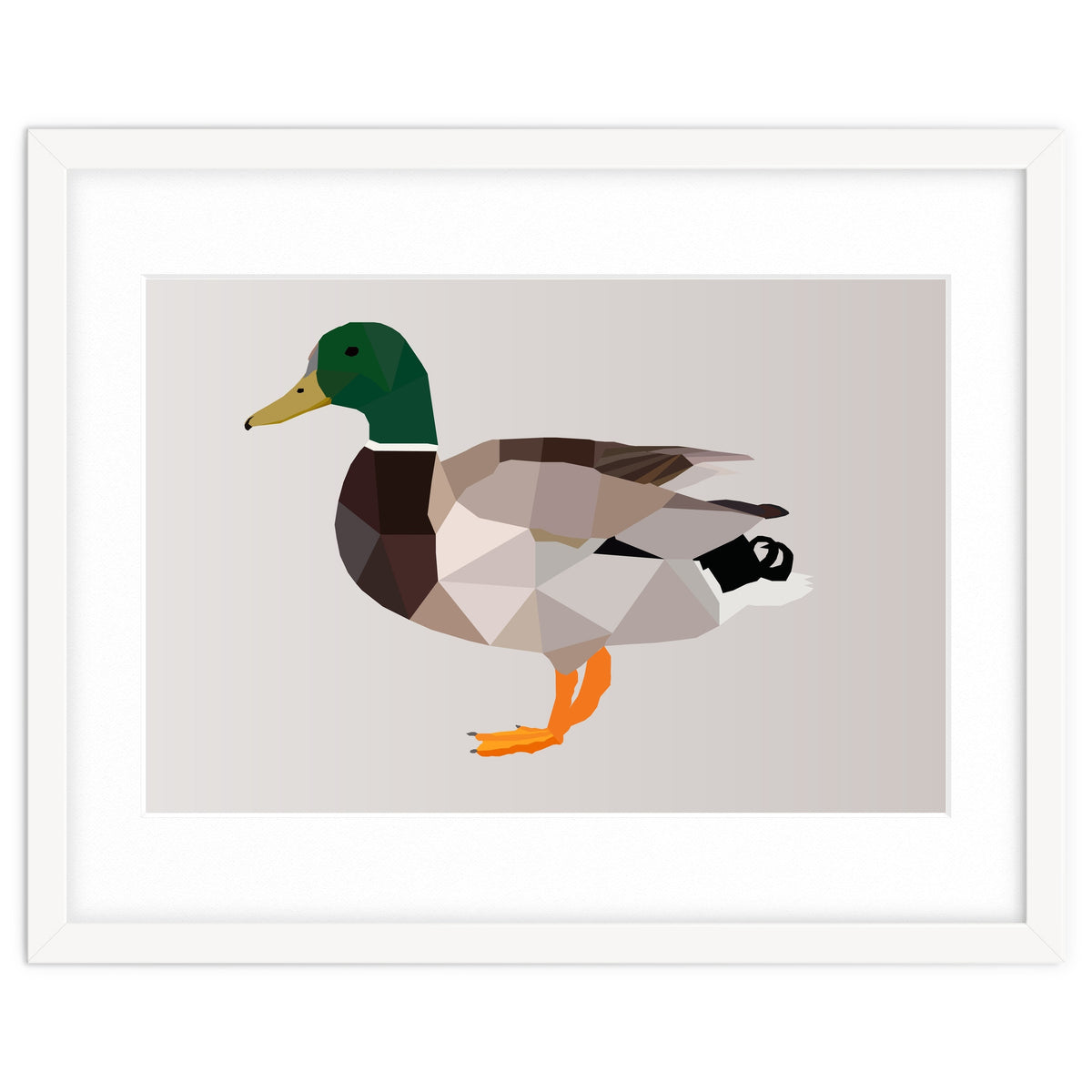 Duck Low Poly Art