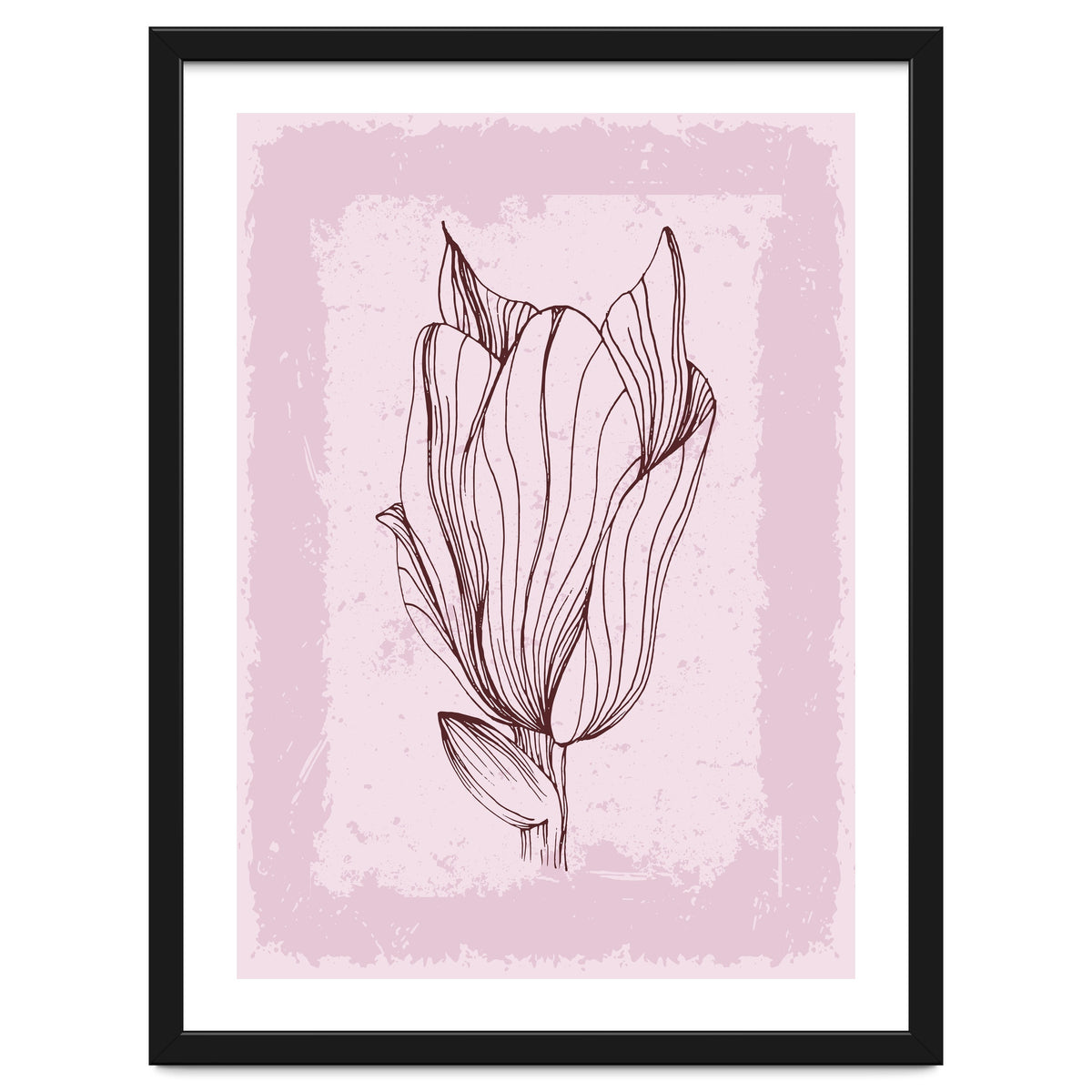 Magnolia Abstract Geometric Nordic