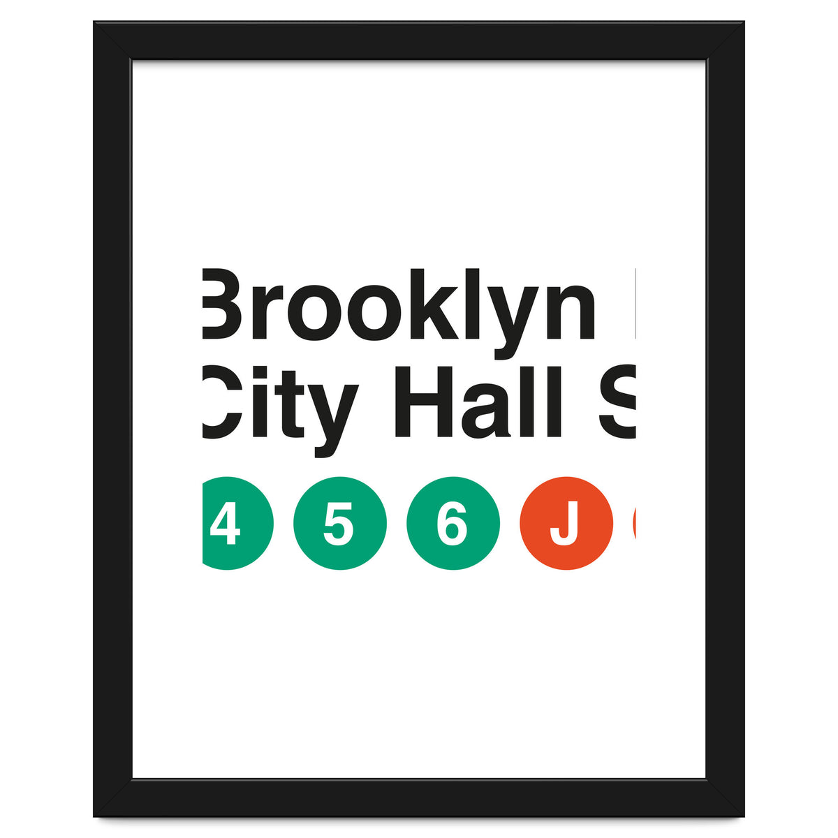 Vignelli's Subway Sign
