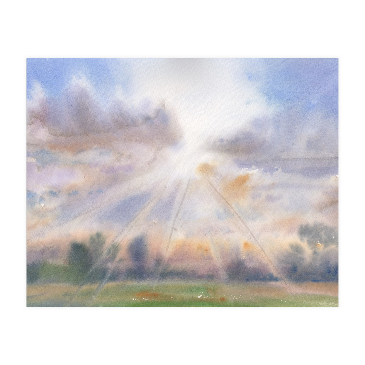 Beautiful Sunset   (Print Only)