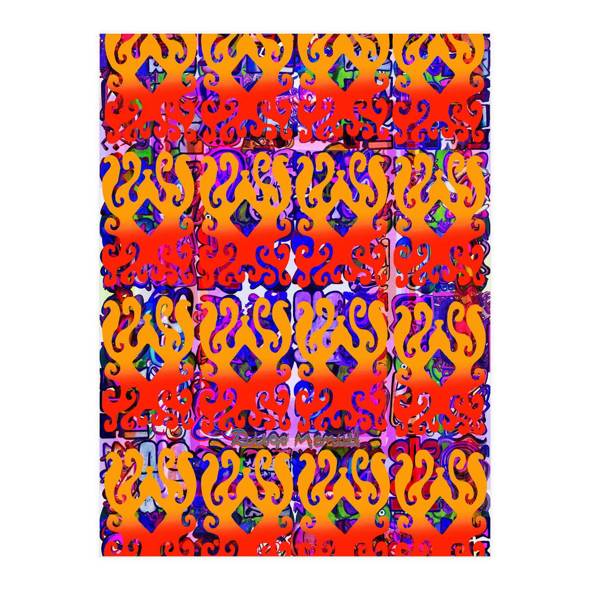 Tapiz Perfiles 2023 20 (Print Only)