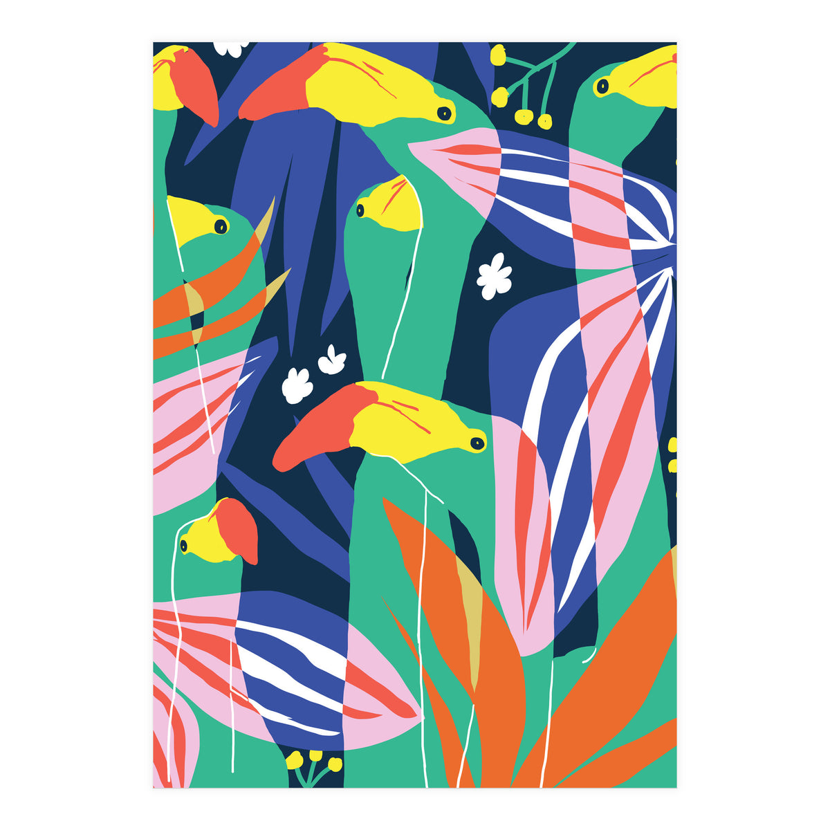 Don't Give A Flock (Print Only)